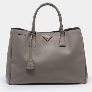 Gardener's Large Grey Saffiano