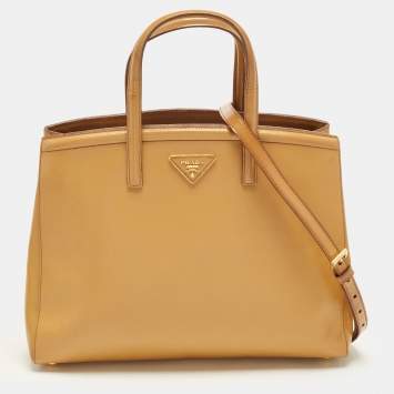 Parabole Tan Saffiano Vernice 
