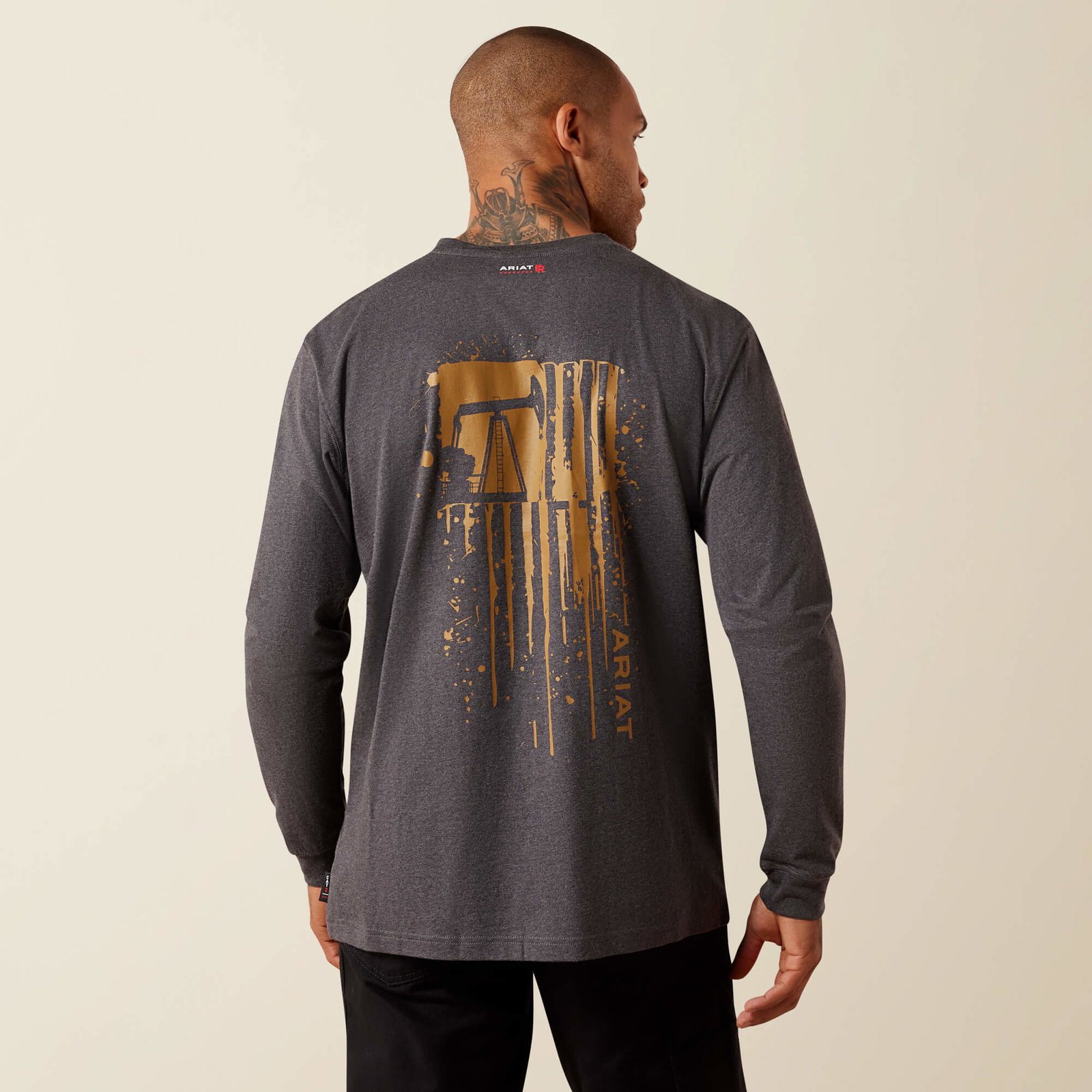 Men’s FR Air Rig Life Flag Long Sleeve T-Shirt