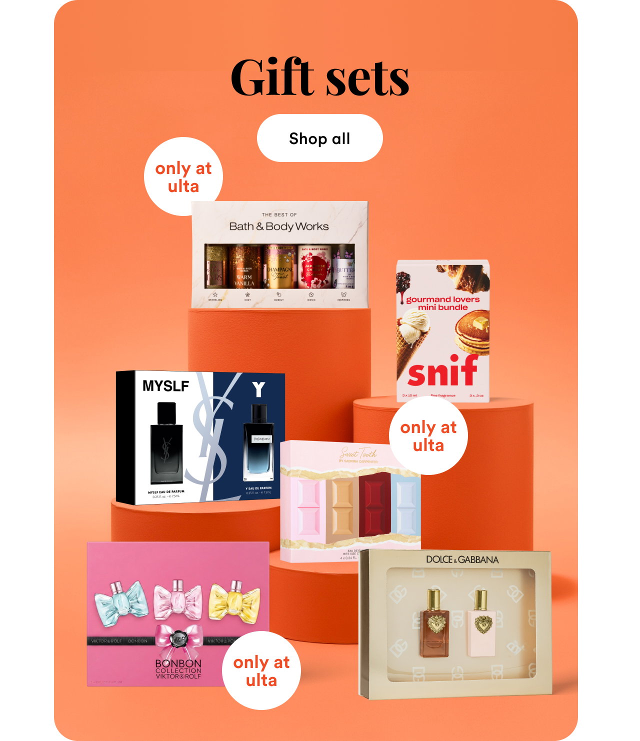 Gift sets | Only at Ulta | Shop all