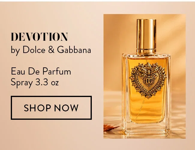 Devotion by Dolce & Gabbana Eau De Parfum Spray 3.3 oz - Shop Now