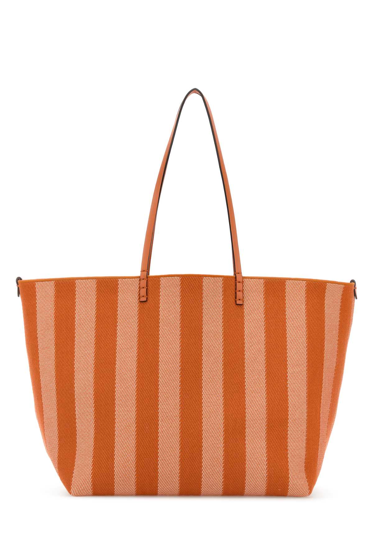 Image of Fendi Embroidered Jacquard Large Bag