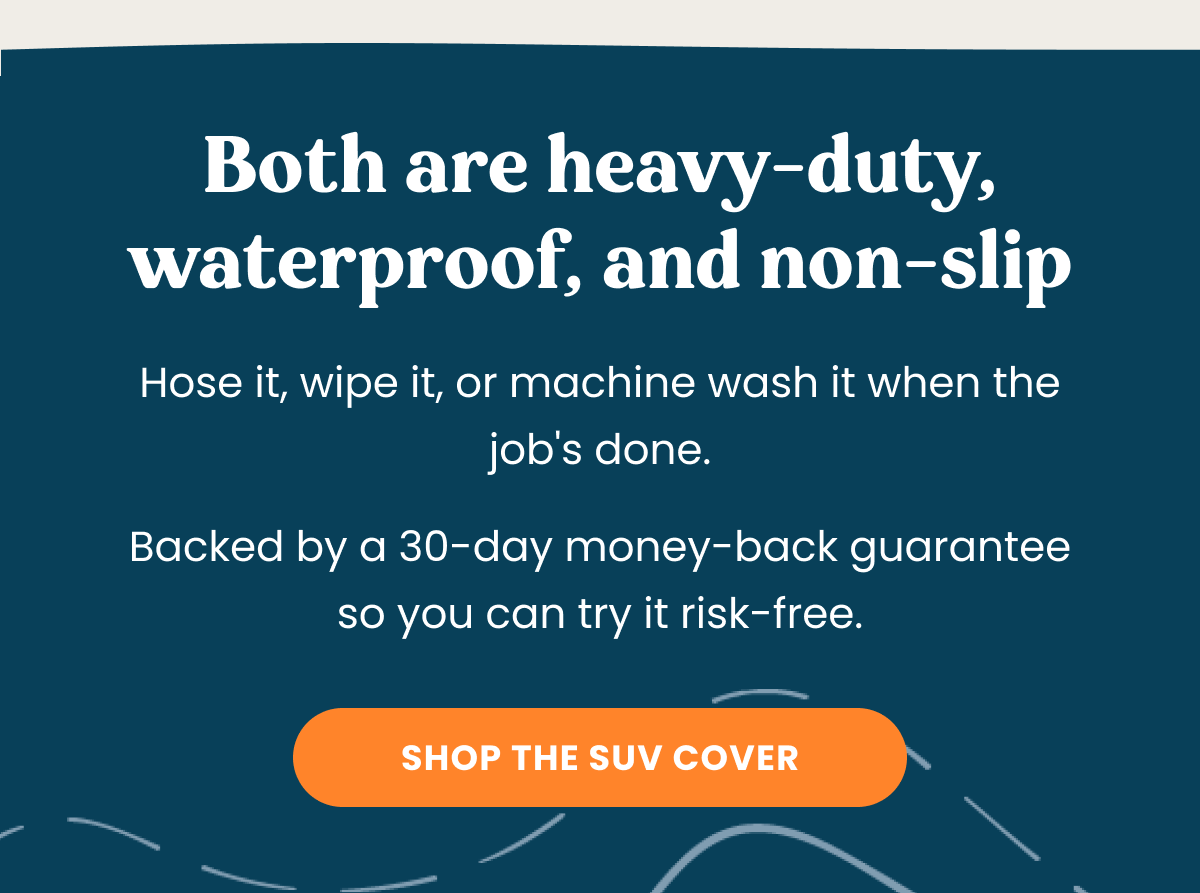 SHOP THE SUV COVER