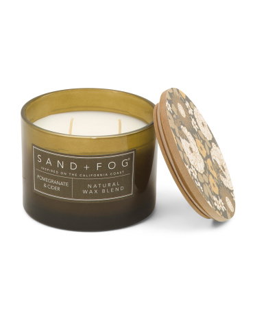 12oz Pomegranate And Cider Scented Candle