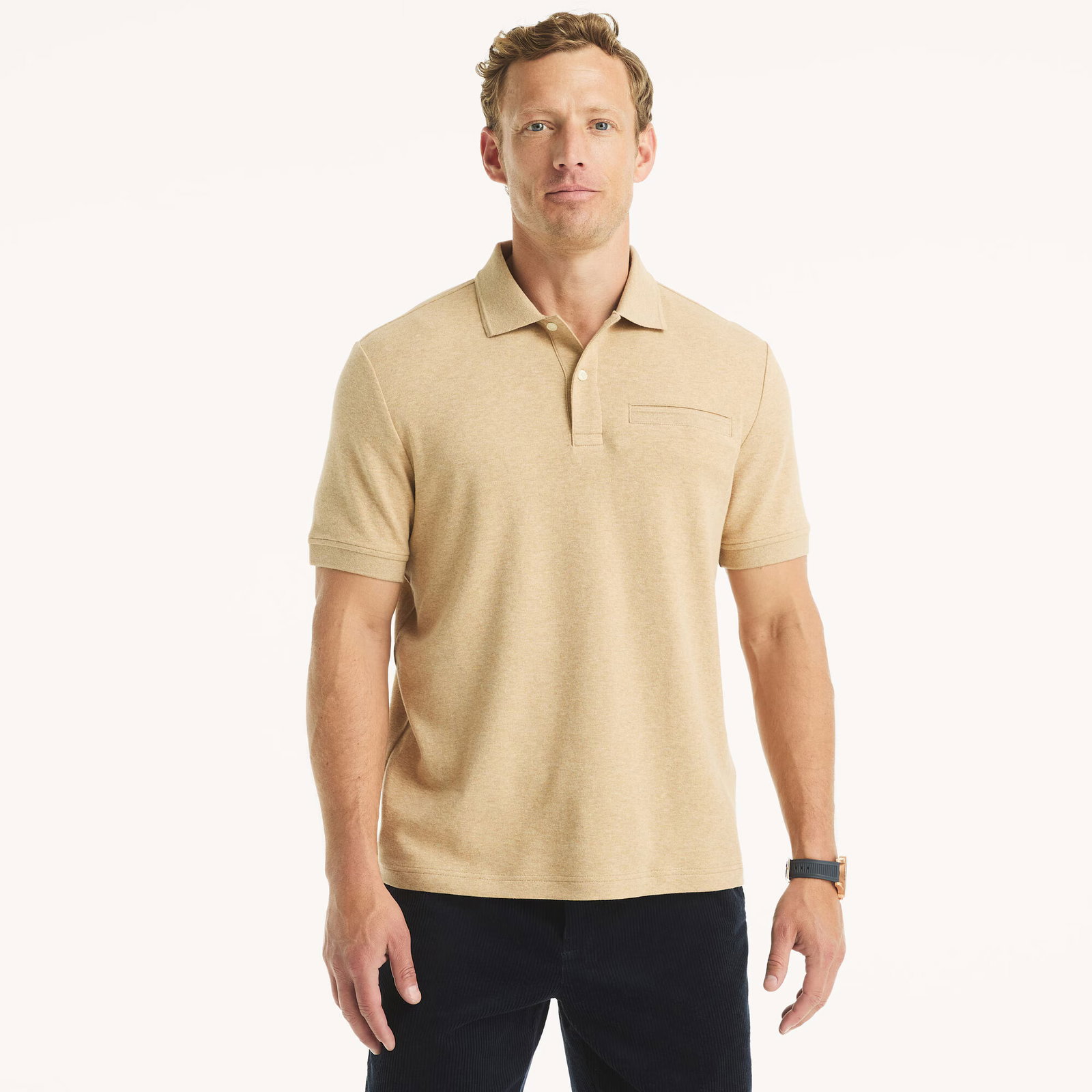 Image of Classic Fit Interlock Polo