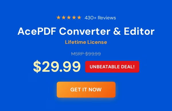 AcePDF Converter Pro: Lifetime License