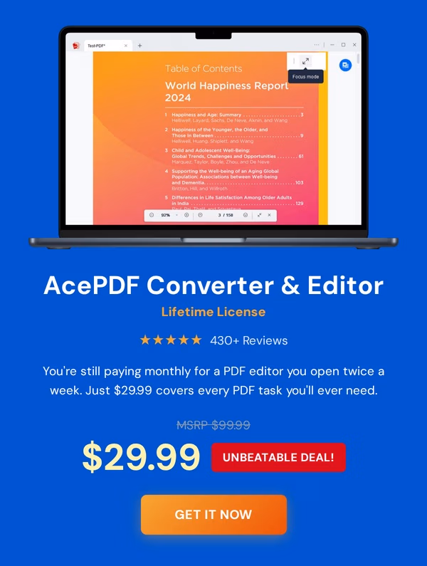 AcePDF Converter Pro: Lifetime License