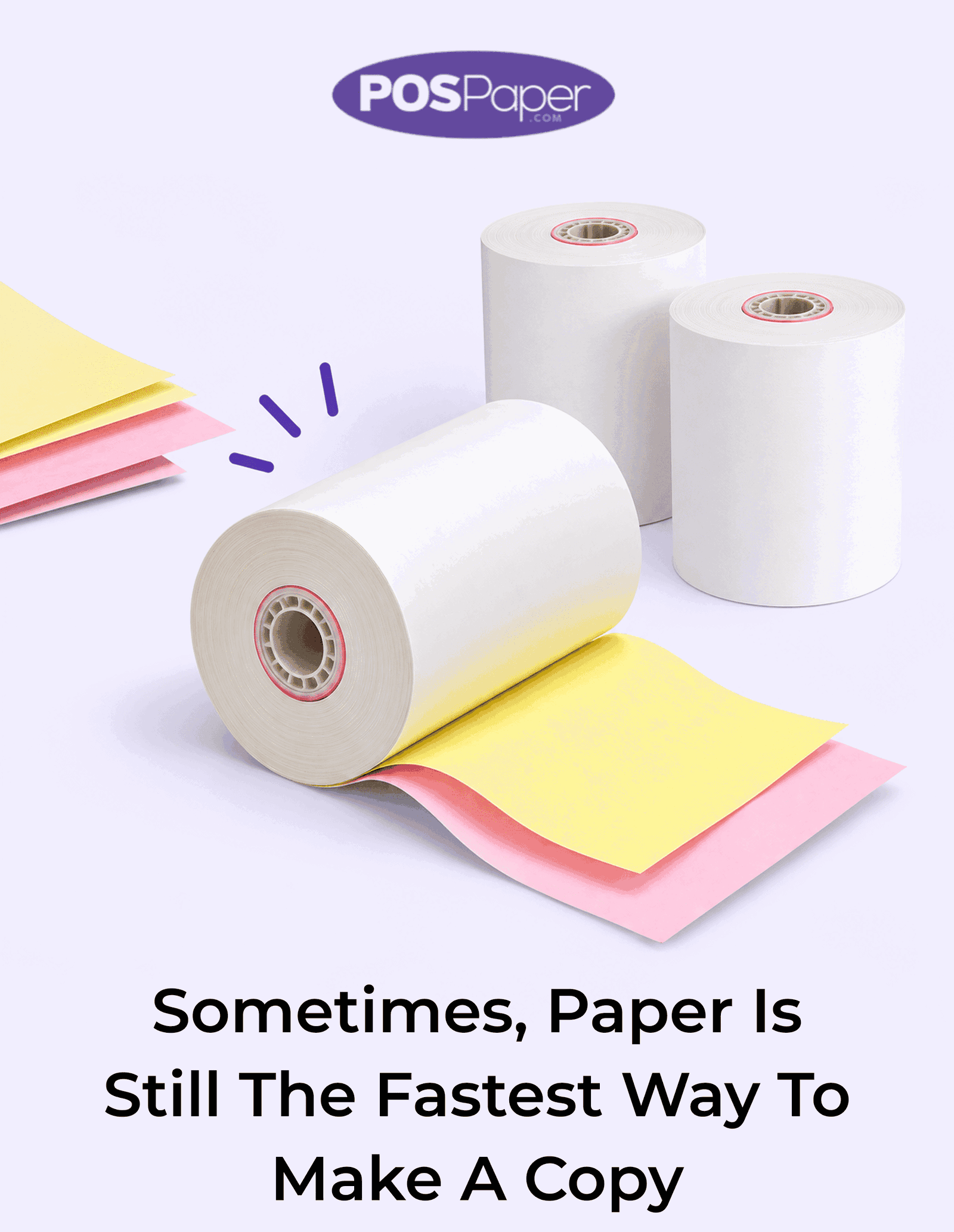 Bond & Carbonless Paper Rolls