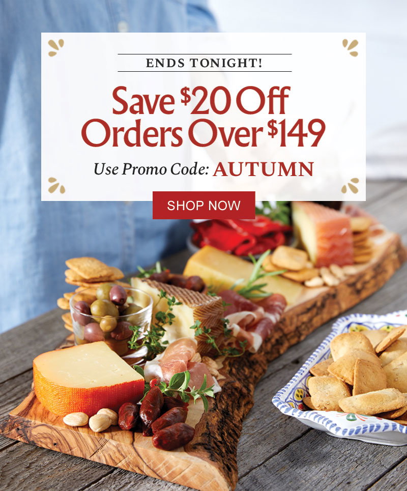 Ends Tonight! Save $20 Off Orders Over $149 - Use Promo Code: AUTUMN