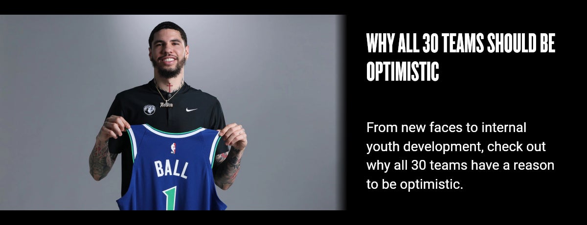 Why all 30 teams should be optimistic