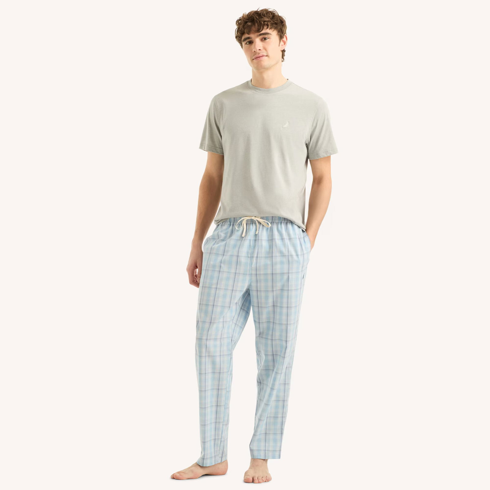 Image of Plaid Pajama Pant Set