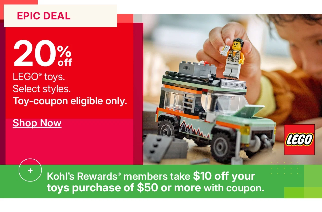 20% off lego