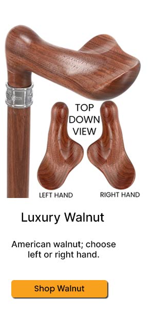 Luxury Walnut Palm Grip