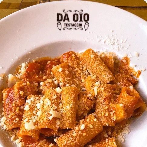 Image description: A plate of pasta