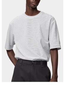 product9men0oversized0stripe0tshirt