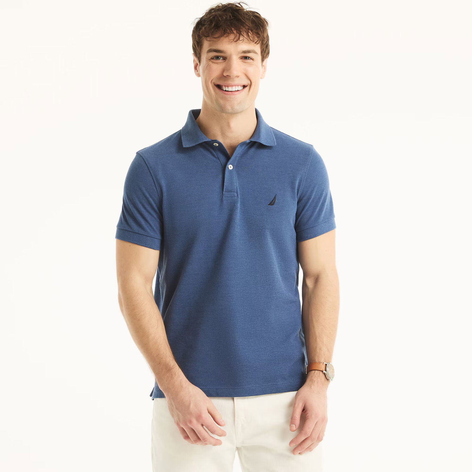 Image of Slim Fit Deck Polo