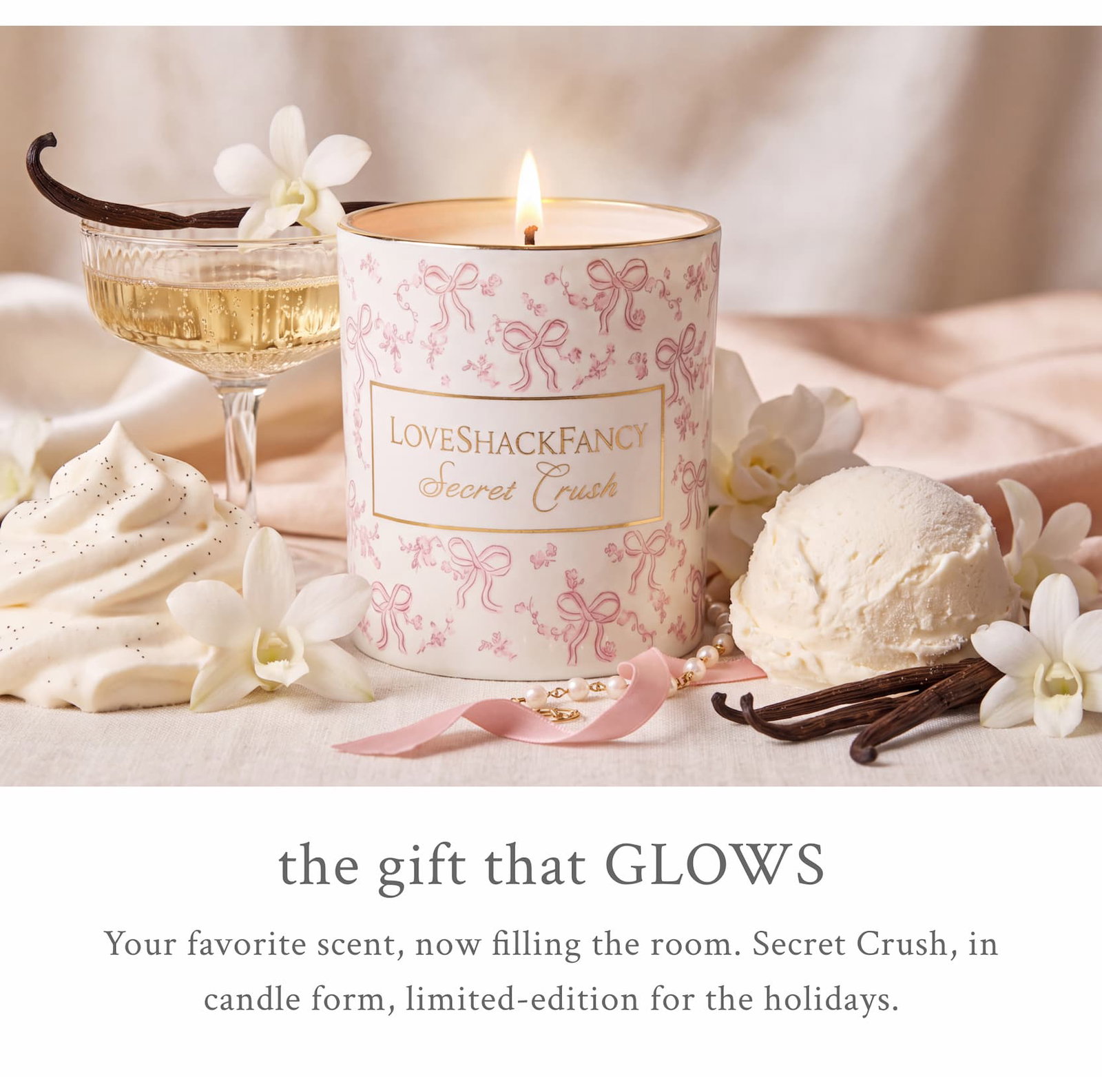 OLIDAY GIFTING, HANDLED DRESSED FOR GIFTING Get ahead of gifting this year with the fragrances everyone already loves, now in limited-edition holiday sets, pretty enough to skip the wrapping paper entirely. 