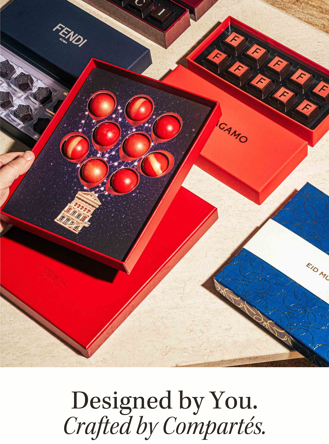 Designed by You. Crafted by Compartes.