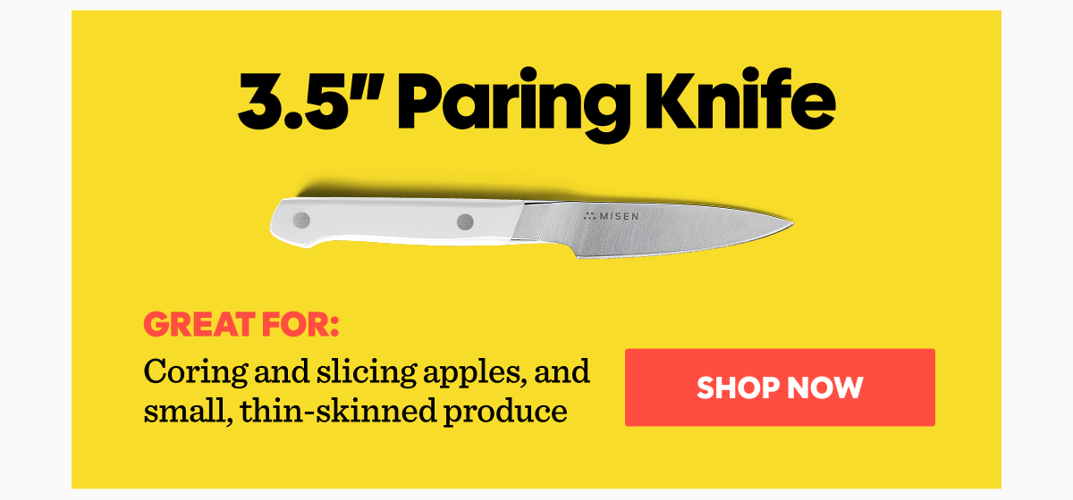 GREAT FOR:  Coring and slicing apples, and small, thin-skinned produce