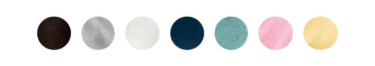 Colour swatches. 