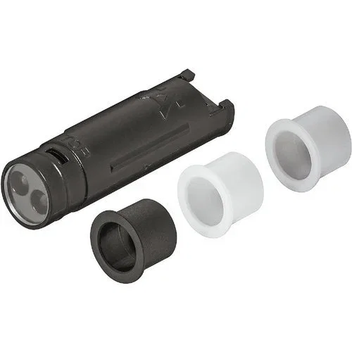 Hafele 833.89.334, Loox 2 in 1 Modular Door Sensor and/or Touch Free Dimmer for 12V and 24V Systems, Recess or Surface Mounted, Modular Leads and 6-Way Distributor with SwitchRequired