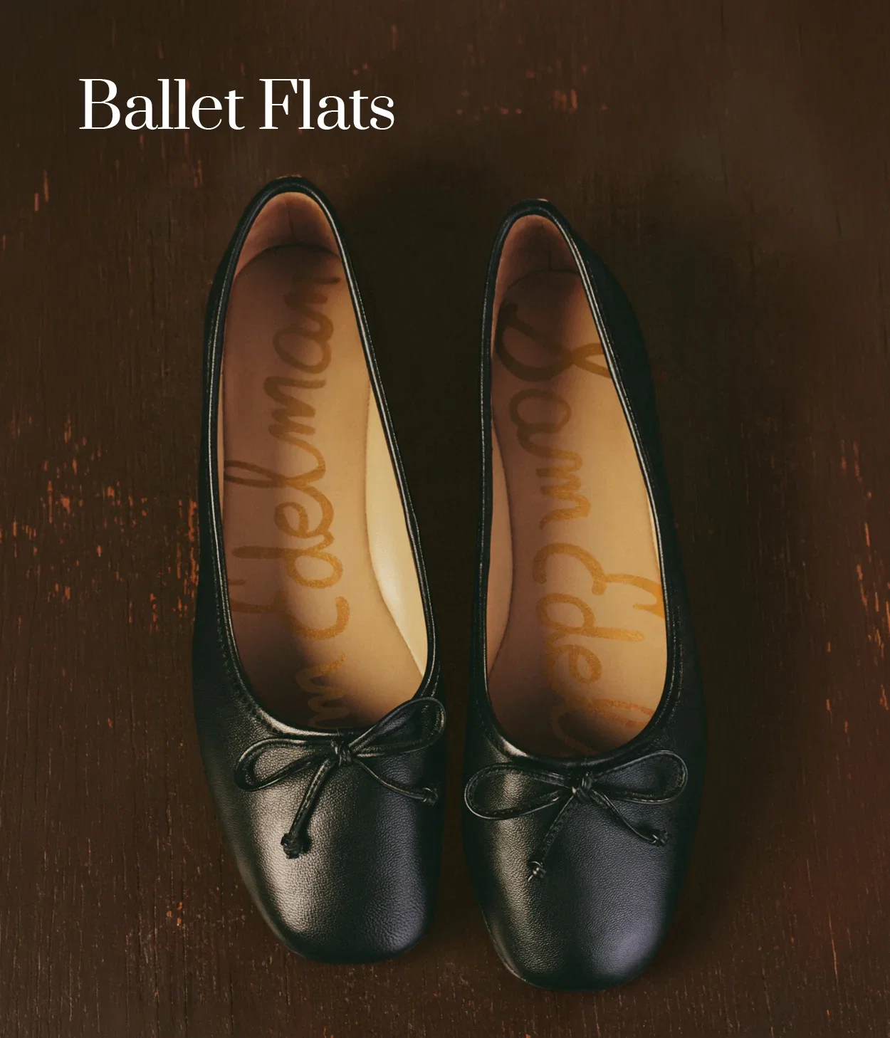 Ballet Flats - Sam Edelman Alie Leather Bow Detail Ballet Flats, $119.99  Online & select stores. More colors available.