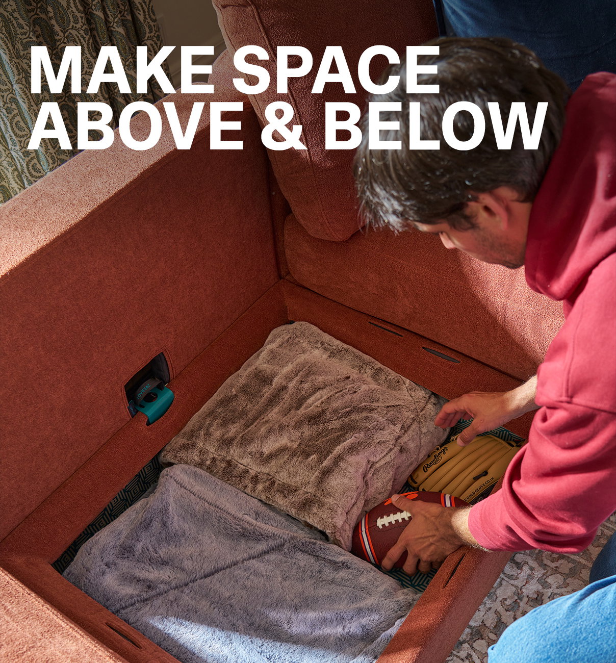 MAKE SPACE ABOVE AND BELOW.