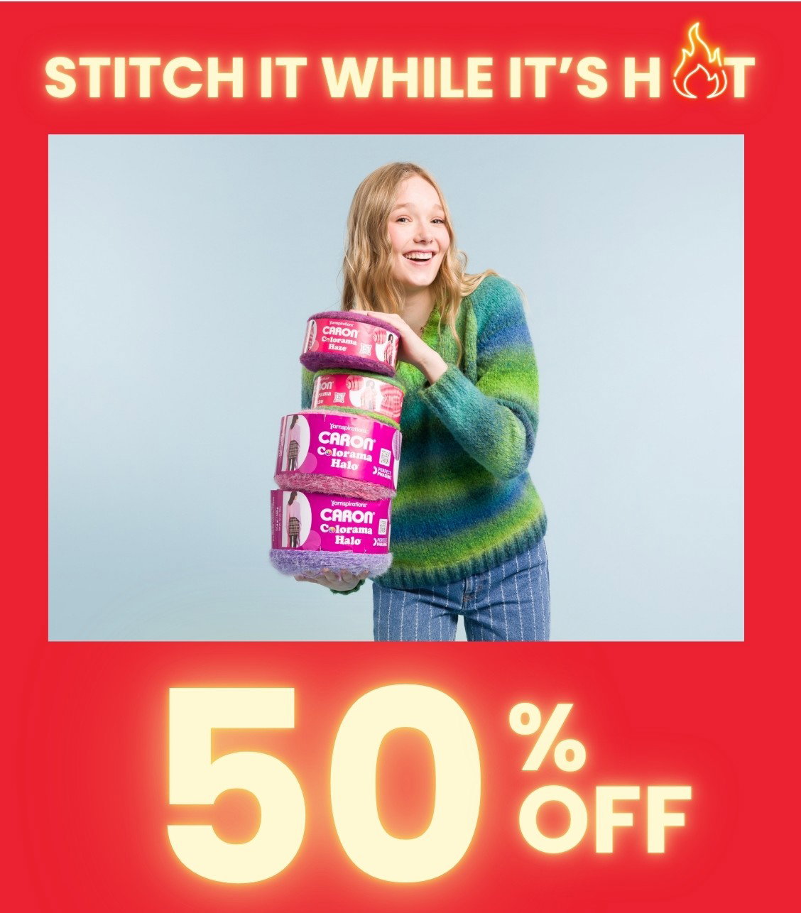 50% off on Caron Colorama