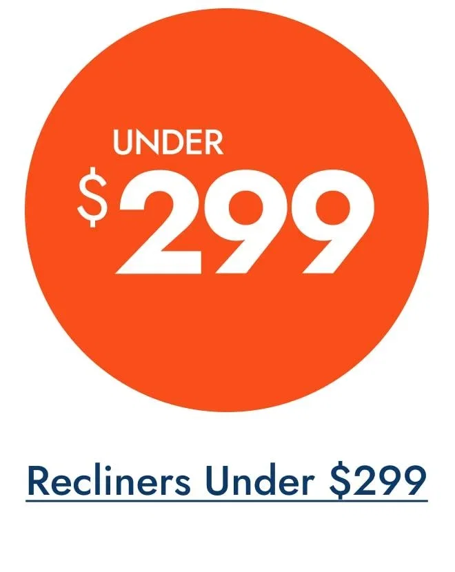 Shop Recliners Under $299