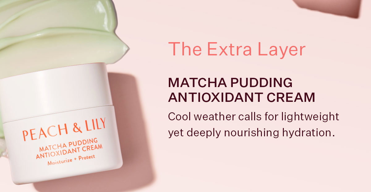 Matcha Pudding Antioxidant Cream