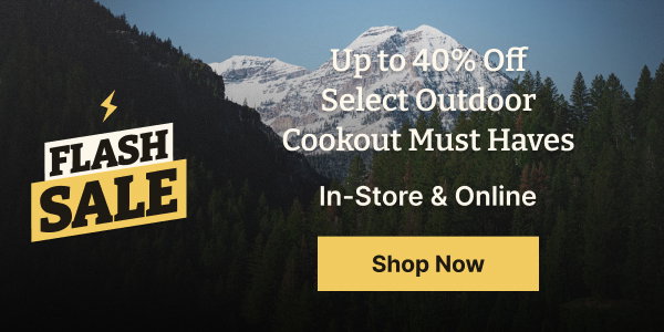 Flash Sale Starts Today! | Up to 40% Off Select Outdoor Cookout Must Haves