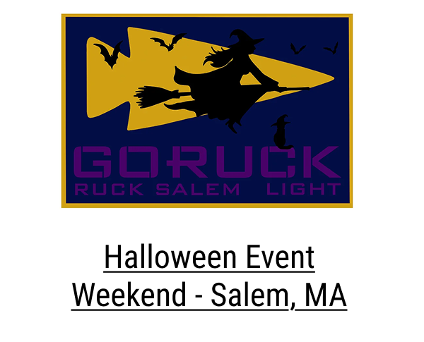 Halloween GORUCK Event