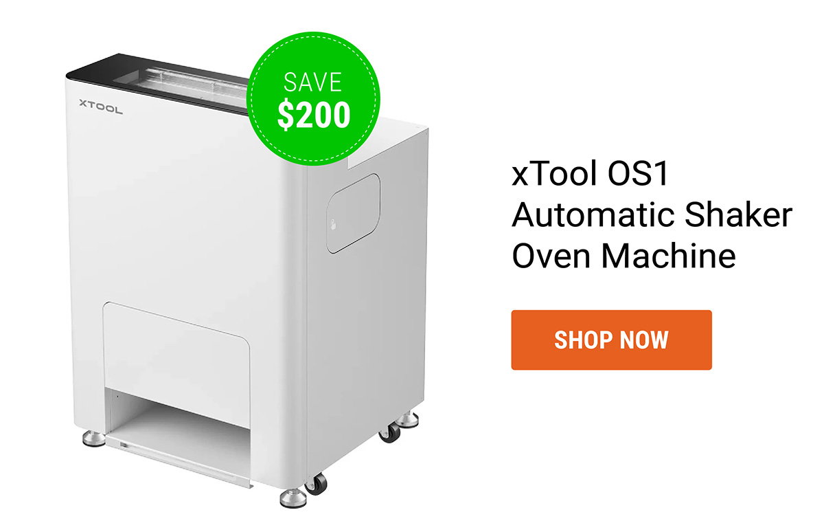 xTool OS1 Automatic Shaker Oven Machine