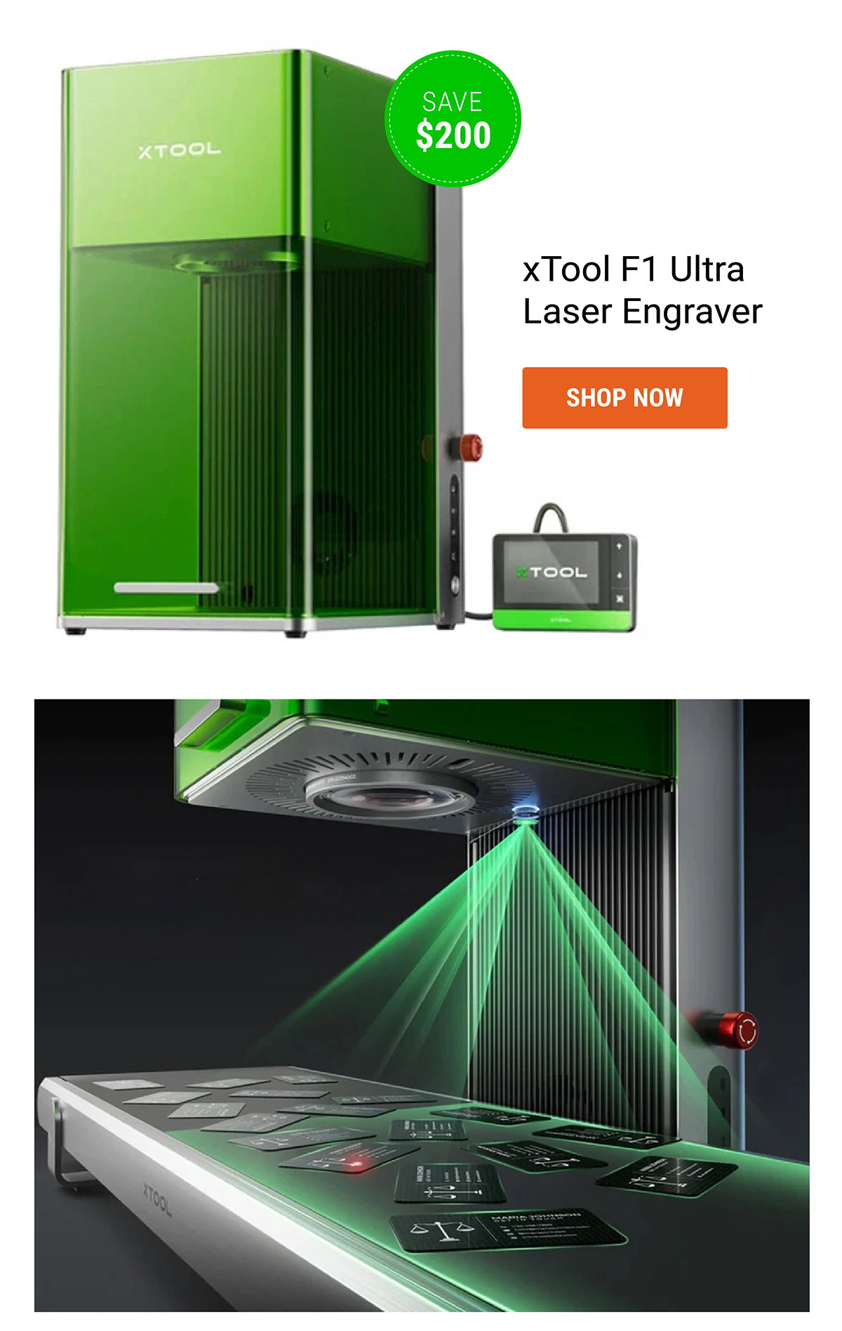 xTool F1 Ultra Laser Engraver