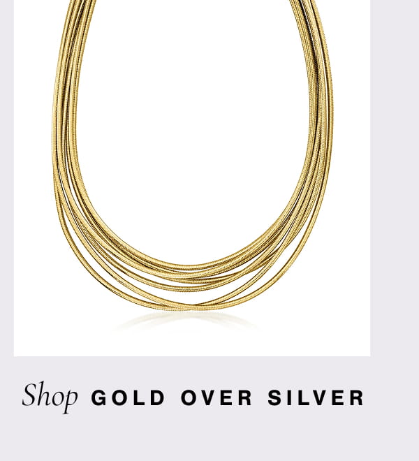 Shop Gold over silver