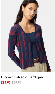 product9women0ribbed0vneck0cardigan