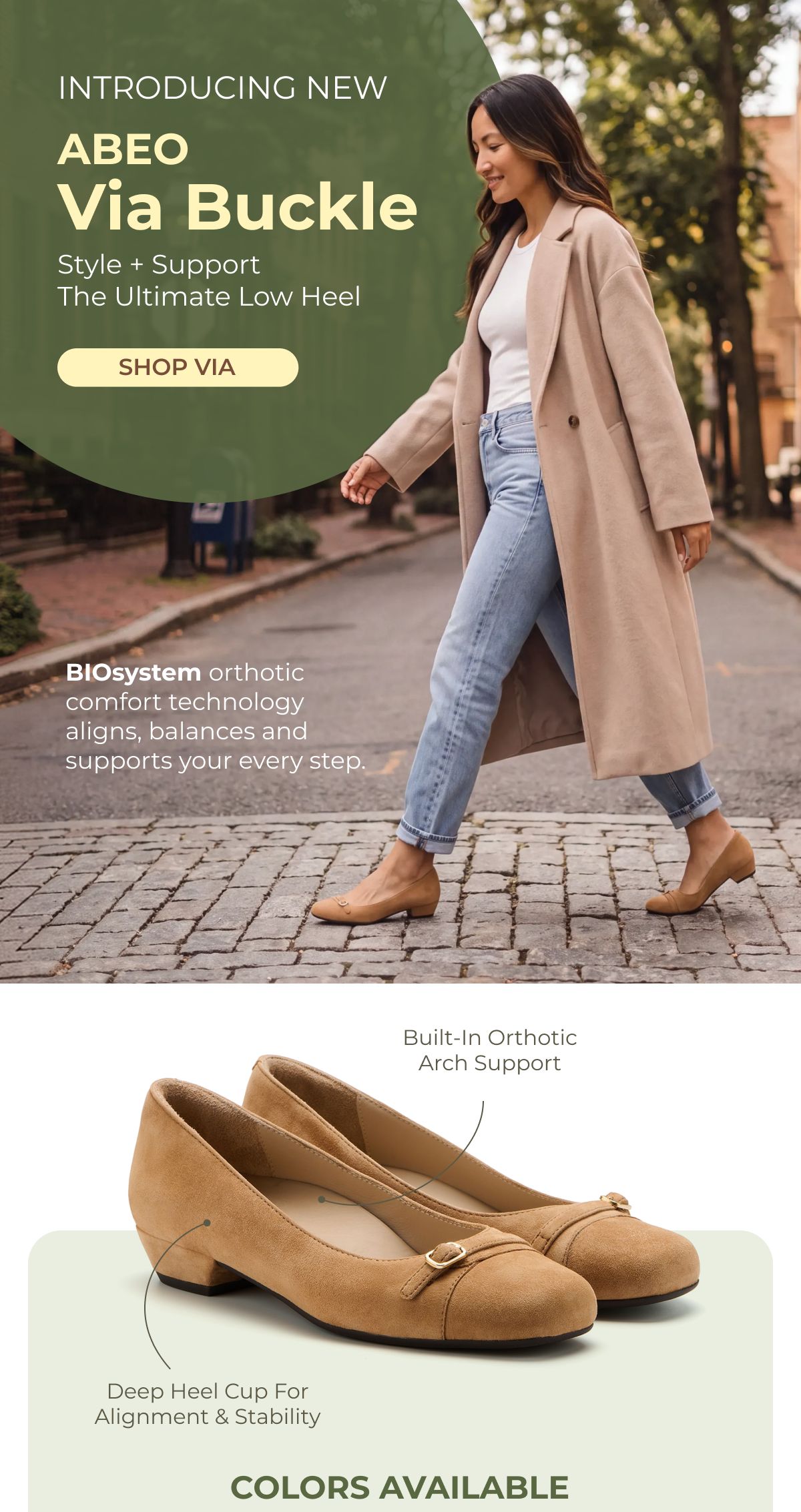 Introducing New ABEO Via Buckle