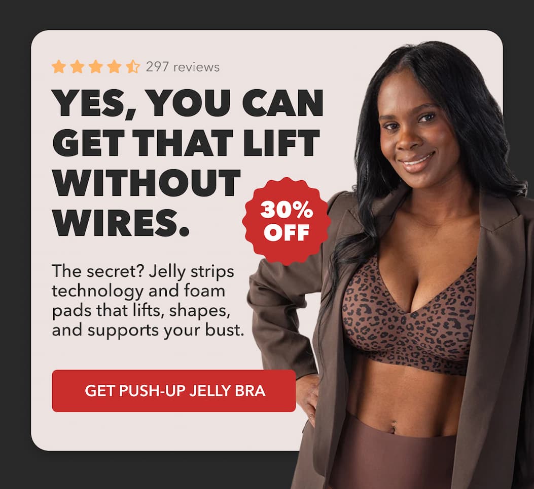 GET PUSH-UP JELLY BRA