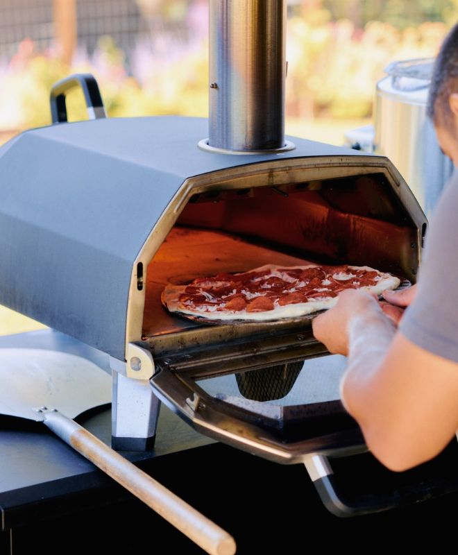 Pizza oven at the Farmquarters