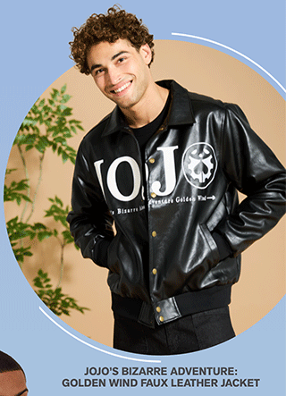 Jojo's Bizarre Adventure Golden Wind Faux Leather Jacket