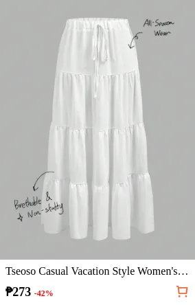 Tseoso Casual Vacation Style Women...