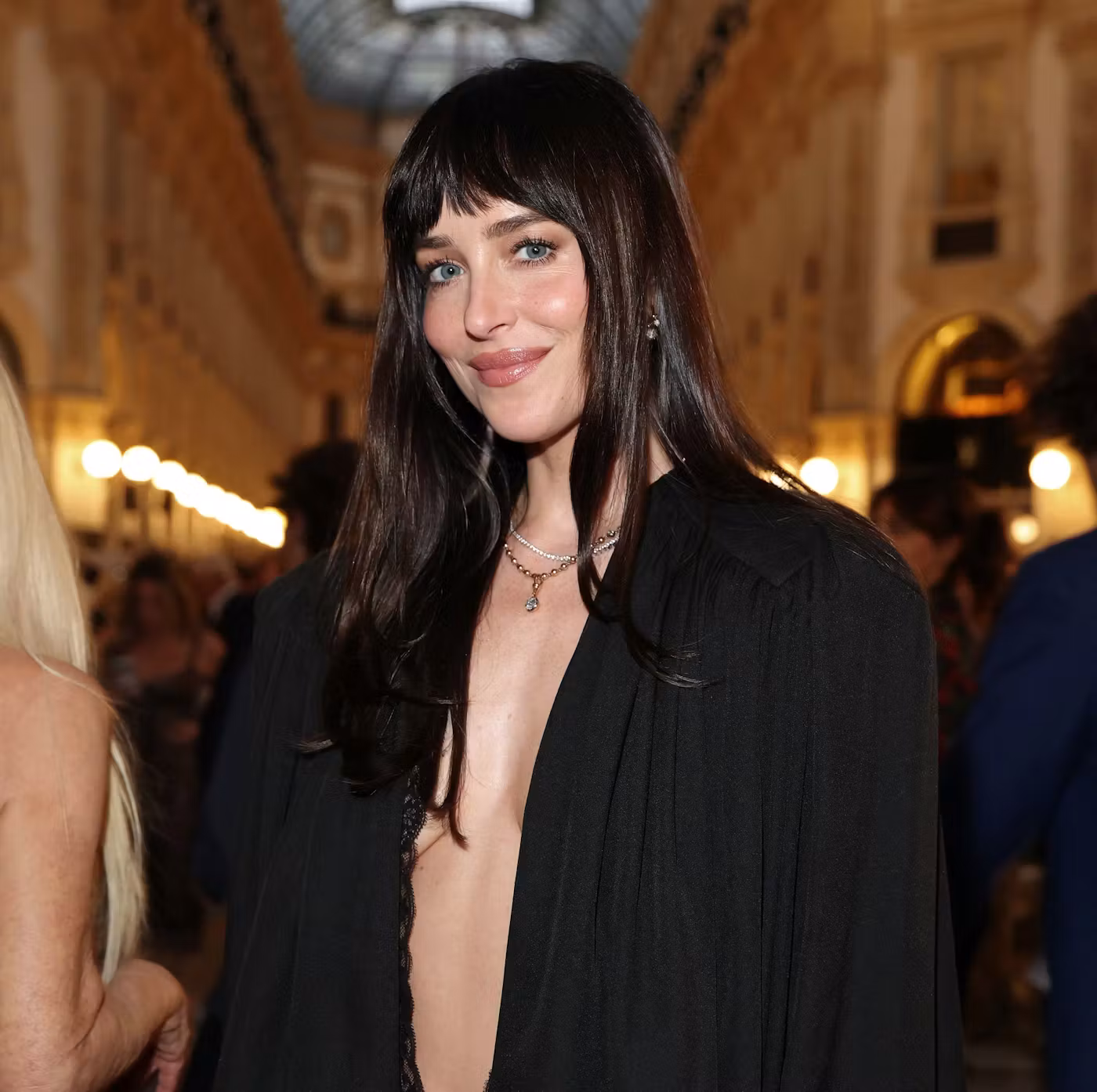 Valentino’s Updated Spike Bag Gets Its Shine On Dakota Johnson