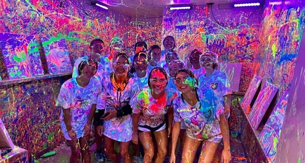 Creative Paint Splattering Fun, Essential Materials Included