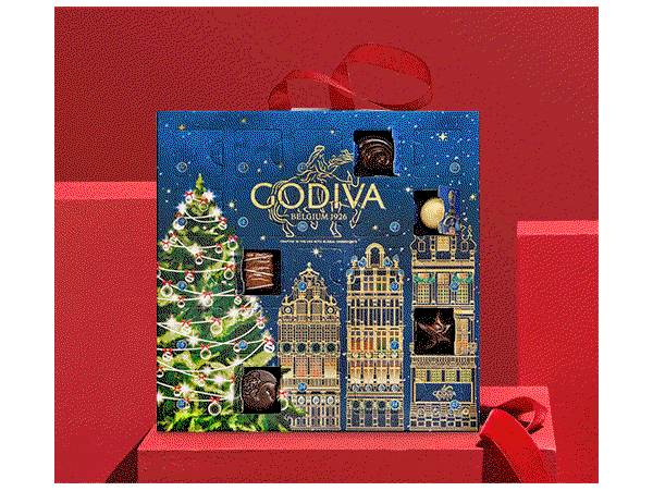 2026 Holiday Chocolate Advent Calendar, 24pc.