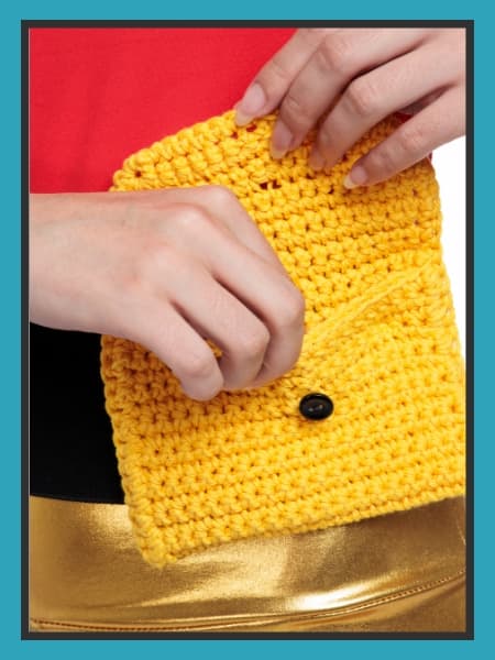 Free Crochet Utility Belt Bag Pattern