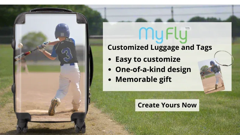 Personalized luggage with MyFly bags