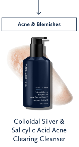 For Acne & Blemishes Shop Colloidal Silver & Salicylic Acid Acne Clearing Cleanser