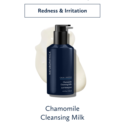 For Redness & Irritation Shop Chamomile Cleansing Milk