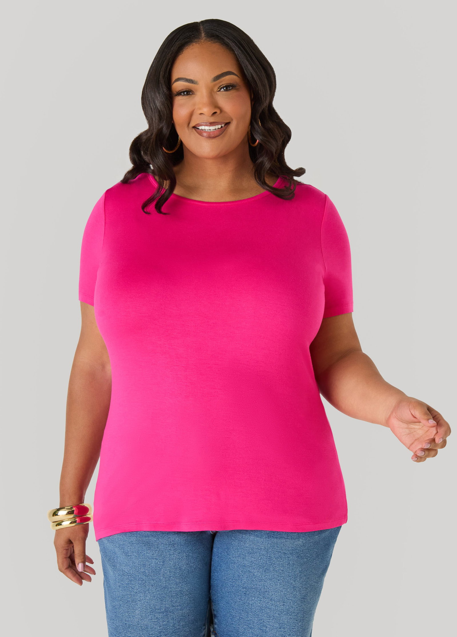 The Basic Crewneck Jersey Tee