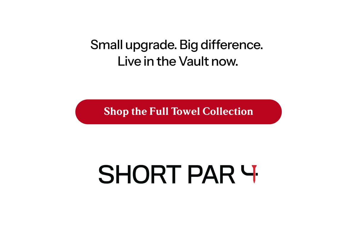 Small upgrade. Big difference.  Live in the Vault now.